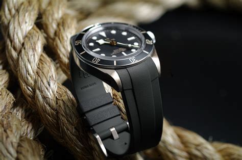 cinturino gomma tudor bb58|tudor black bay 58 strap.